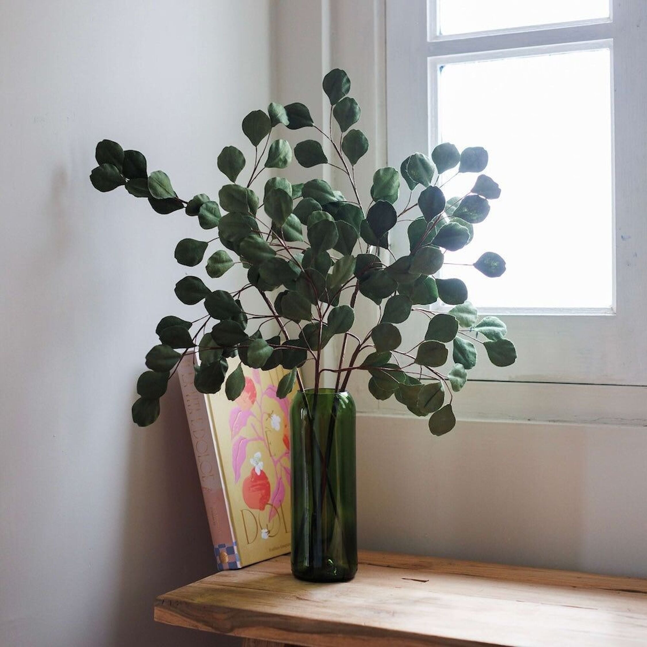 Flowrette, Eucalyptus cinerea en papier - Vert clair