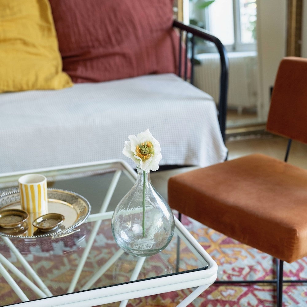 Flowrette, Pavot en papier - Blanc