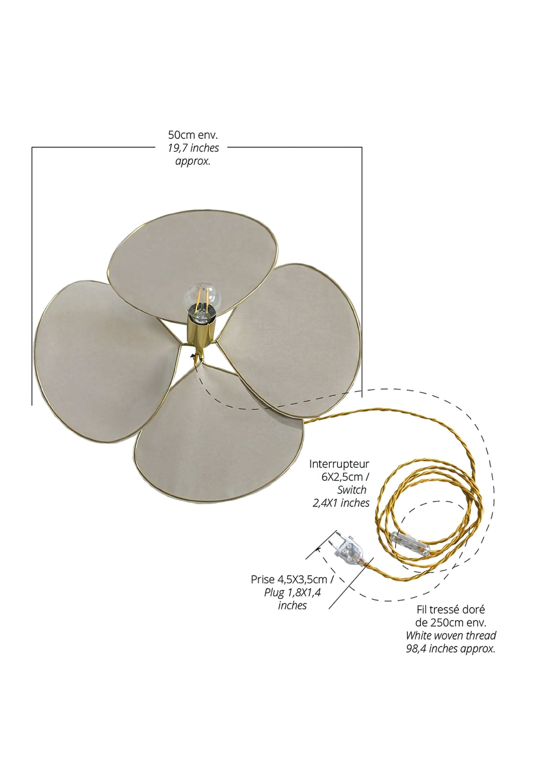 Georges Store, Centième, Baladeuse Pale, La Petite - Plusieurs couleurs