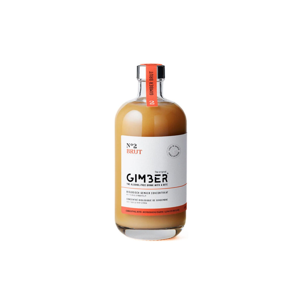 Gimber BE, Jus-Elixir de gingembre bio - N°2 Brut - 500 ml