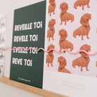 Gllu, Étagère Super Poses Onde Rose Clair - Grande (80cm)