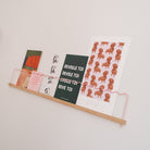 Gllu, Étagère Super Poses Onde Rose Clair - Grande (80cm)