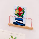 Gllu, Étagère Super Poses  Onde Rose Clair - Petite (20cm) 