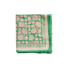 Grand Foulard Indien Bonheur du jour - London Green1