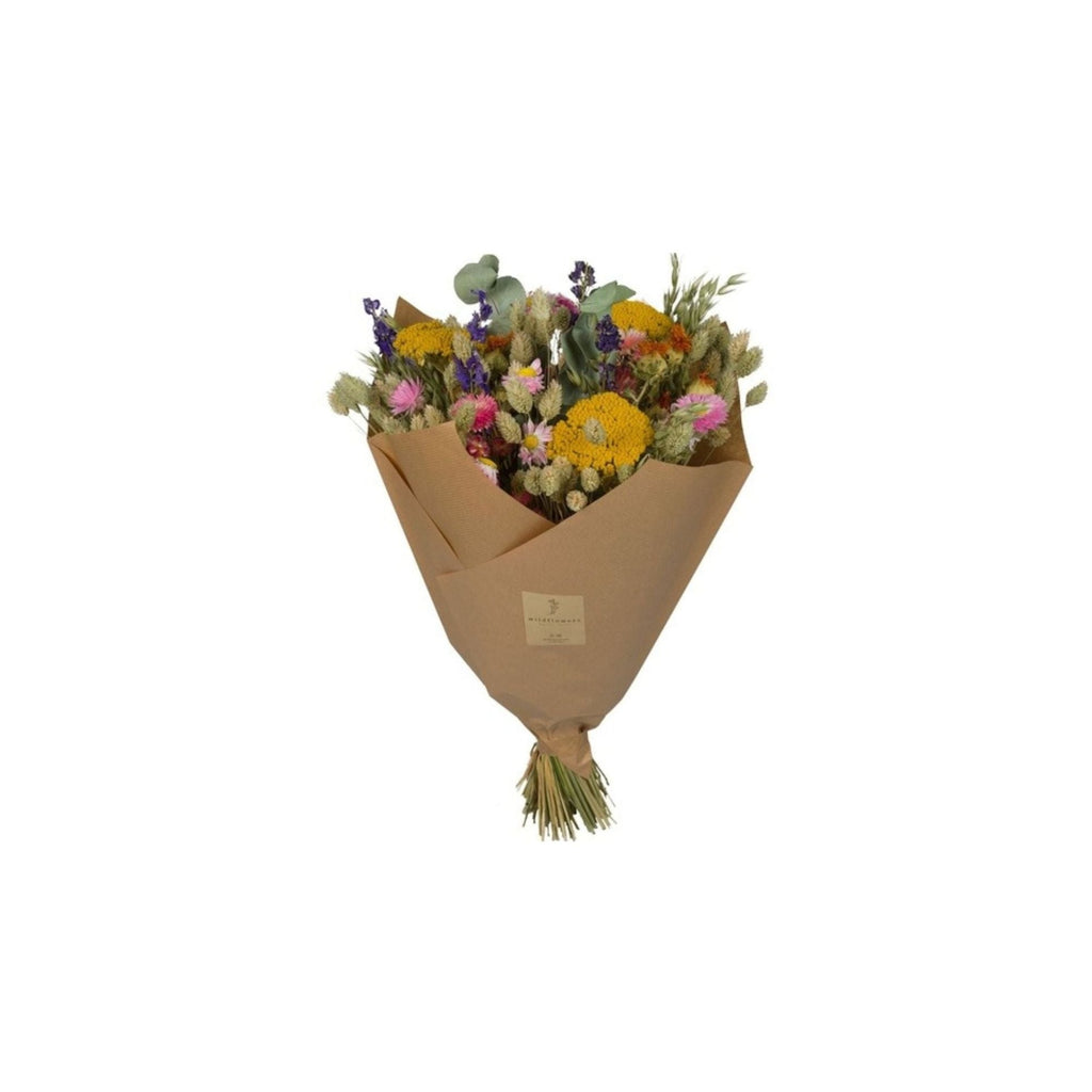 Grand bouquet classique de fleurs séchées Wildflowers by Floriette- Multi