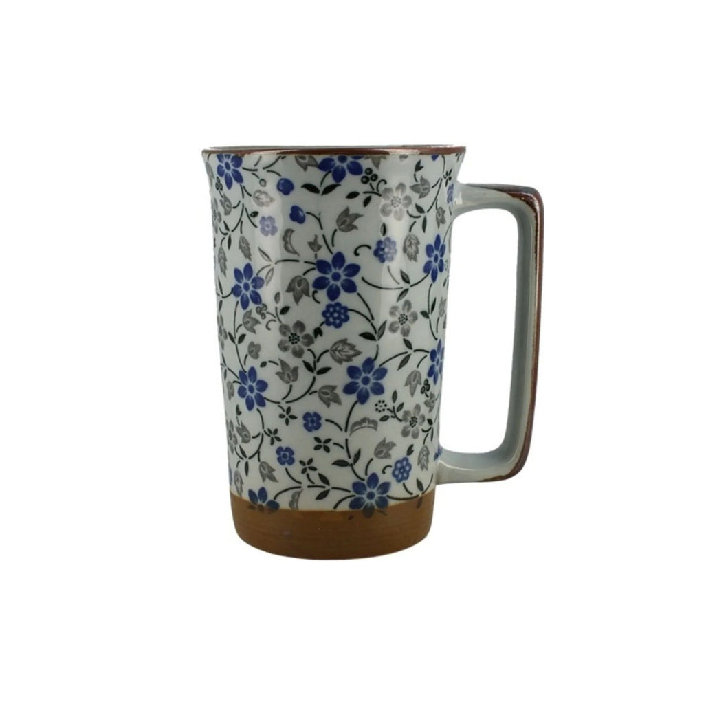 Grand mug Porcelaine Japonaise - Amarelis Bleu