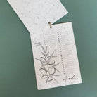 Growing Paper, Calendrier à planter 2026 - Les plantes médicinales