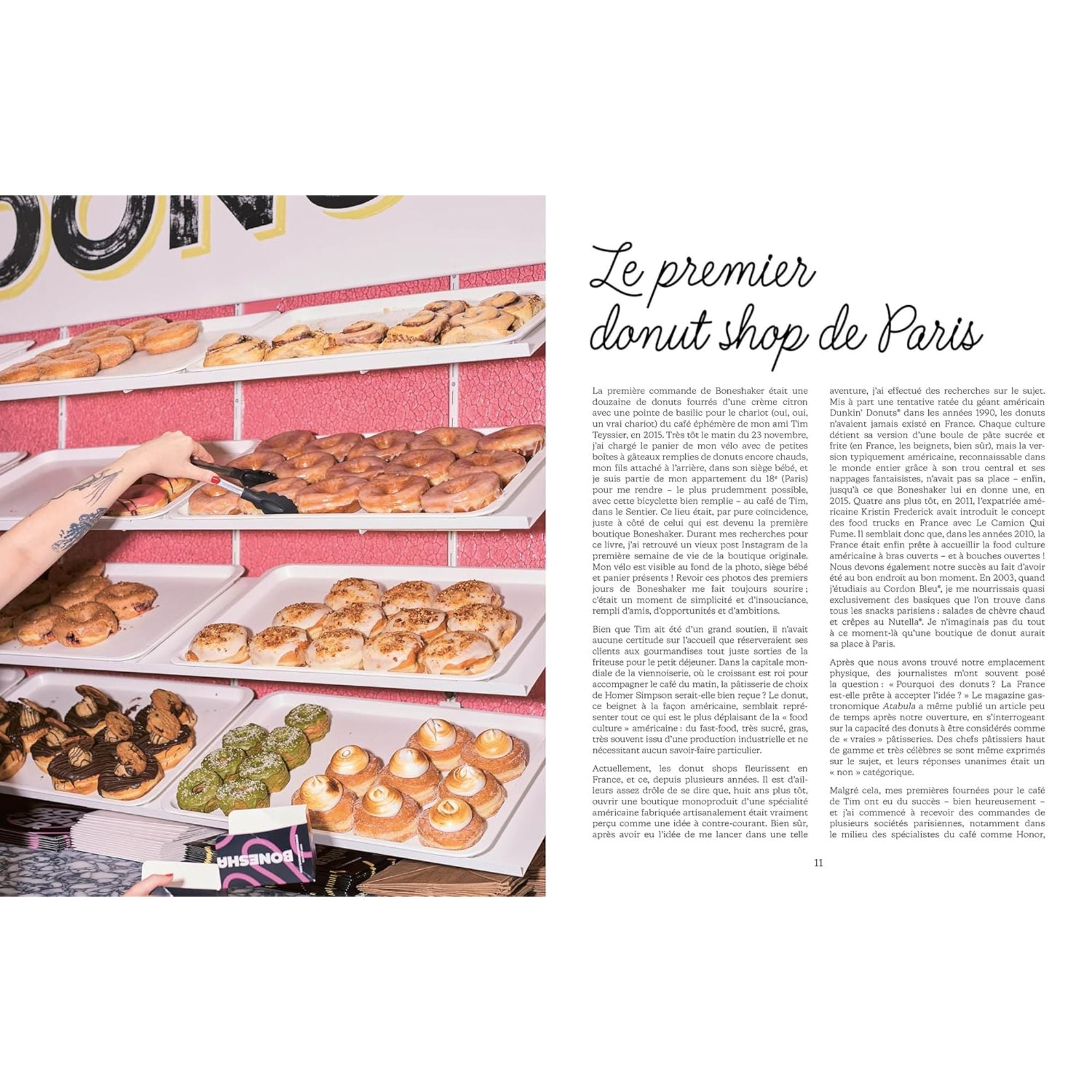 Hachette, Livre de recettes - Donuts, café et good vibes