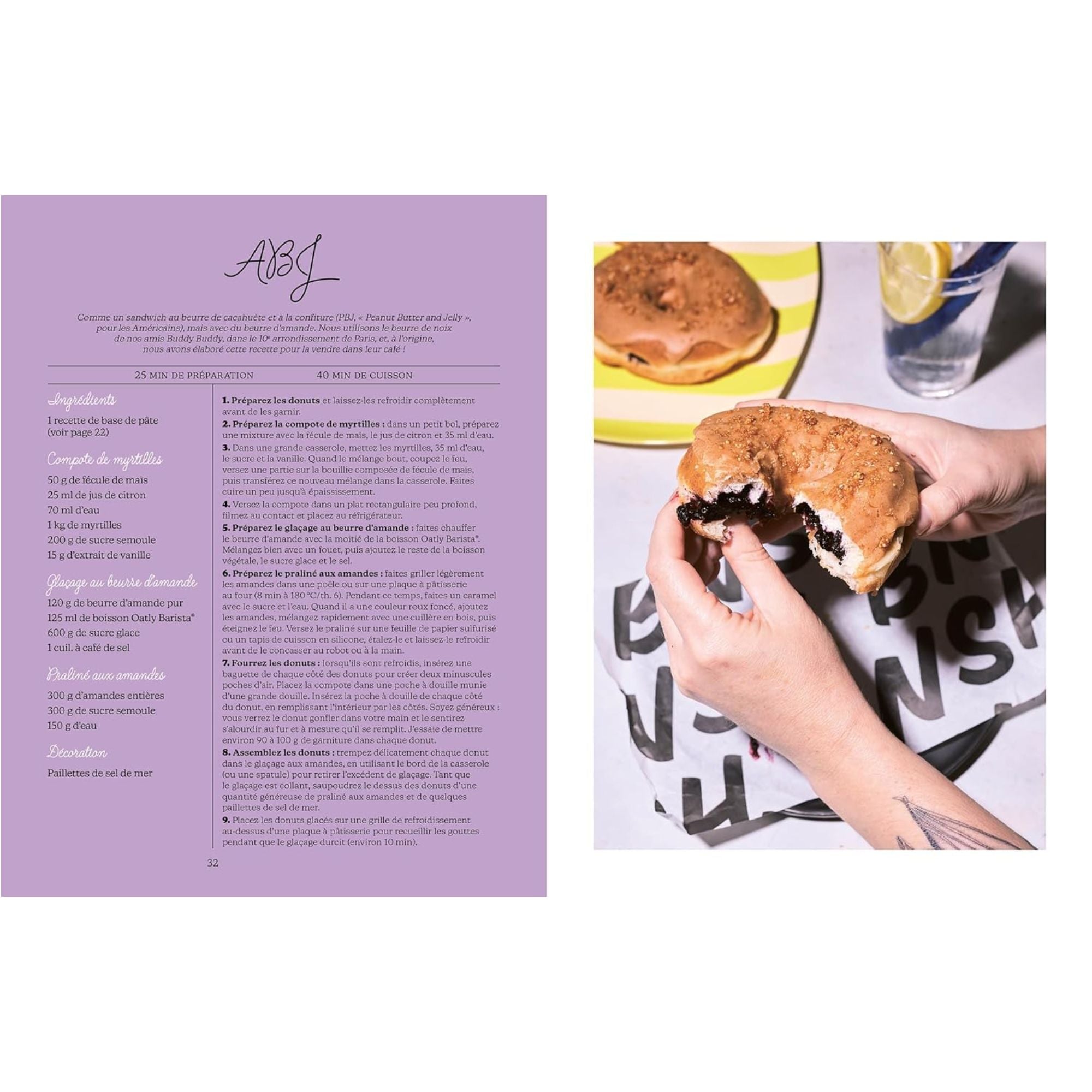 Hachette, Livre de recettes - Donuts, café et good vibes