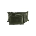 Haomy, Housse de coussin - Manhattan Kaki- Rectangle 40x60 cm