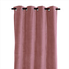 Haomy , Rideau en velours 135x300 cm - Delhi Bois de Rose