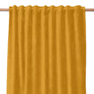 Haomy, Rideau en velours 135x300 cm - New Delhi Chamois