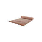 Haomy, Sur-matelas en velours - Manhattan Mocaccino