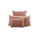 Housse de coussin Haomy - New Delhi Mocaccino- Carré 45 x 45 cm