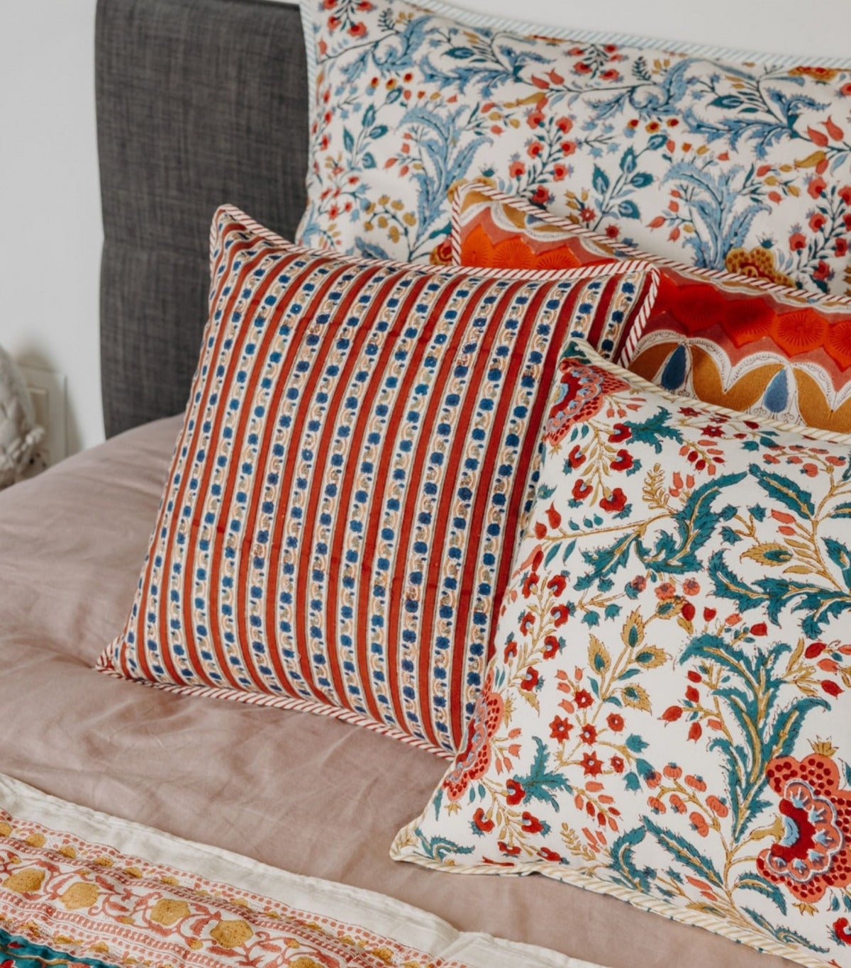 Housse de coussin Jamini Design - Lizzie Rouge