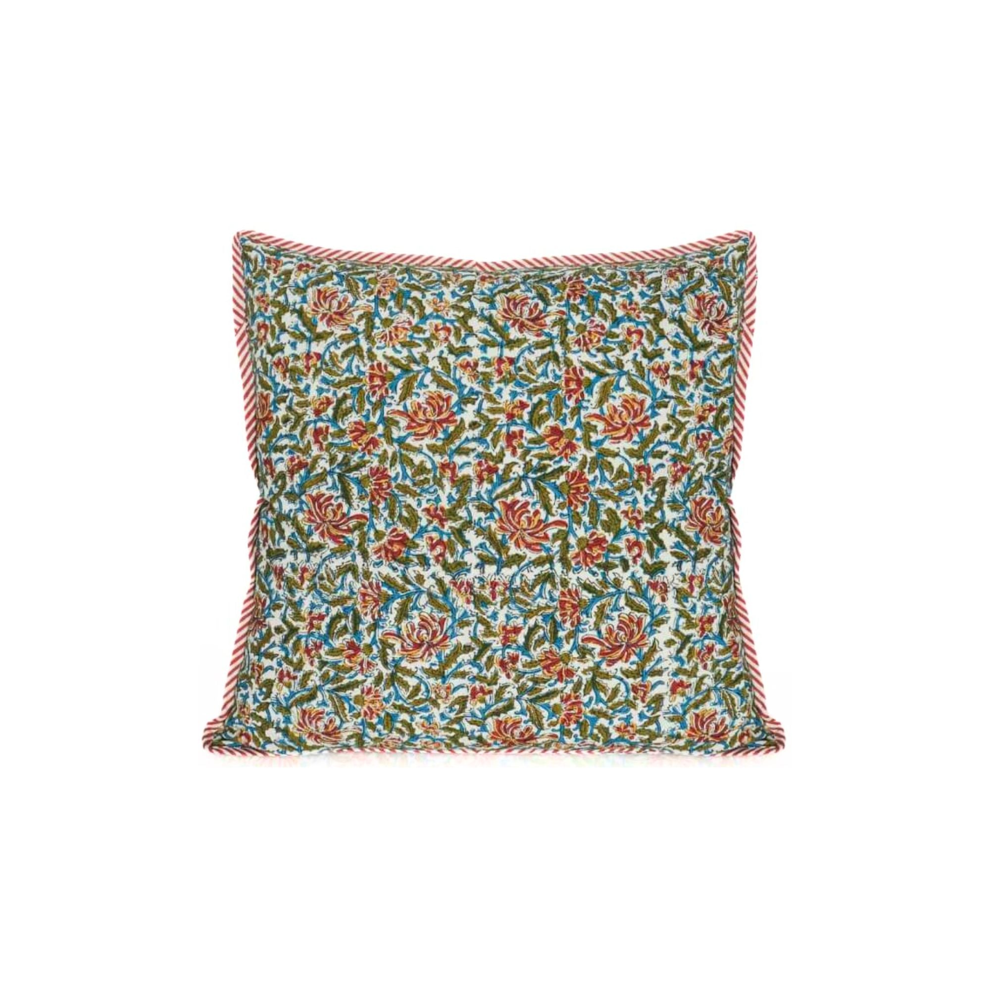Housse de coussin Jamini Design - Reema Olive - Carré 40x40