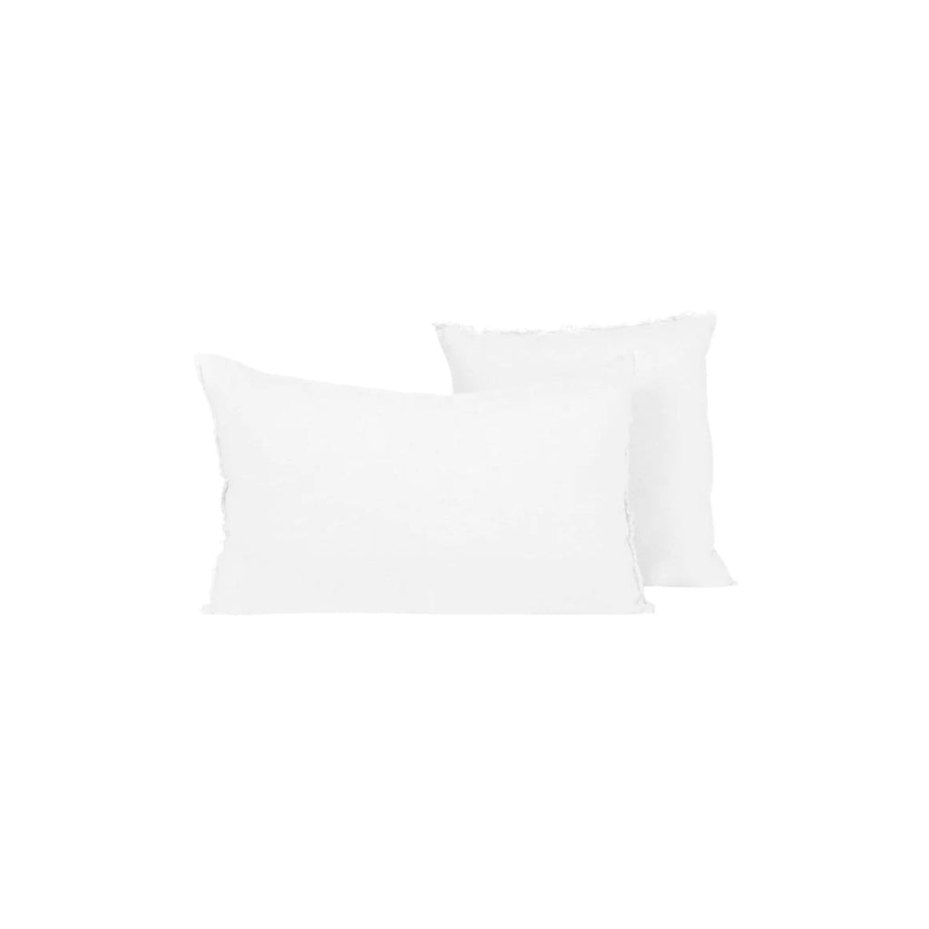 Housse de coussin Haomy - Viti Blanc - Carré 45 x 45 cm