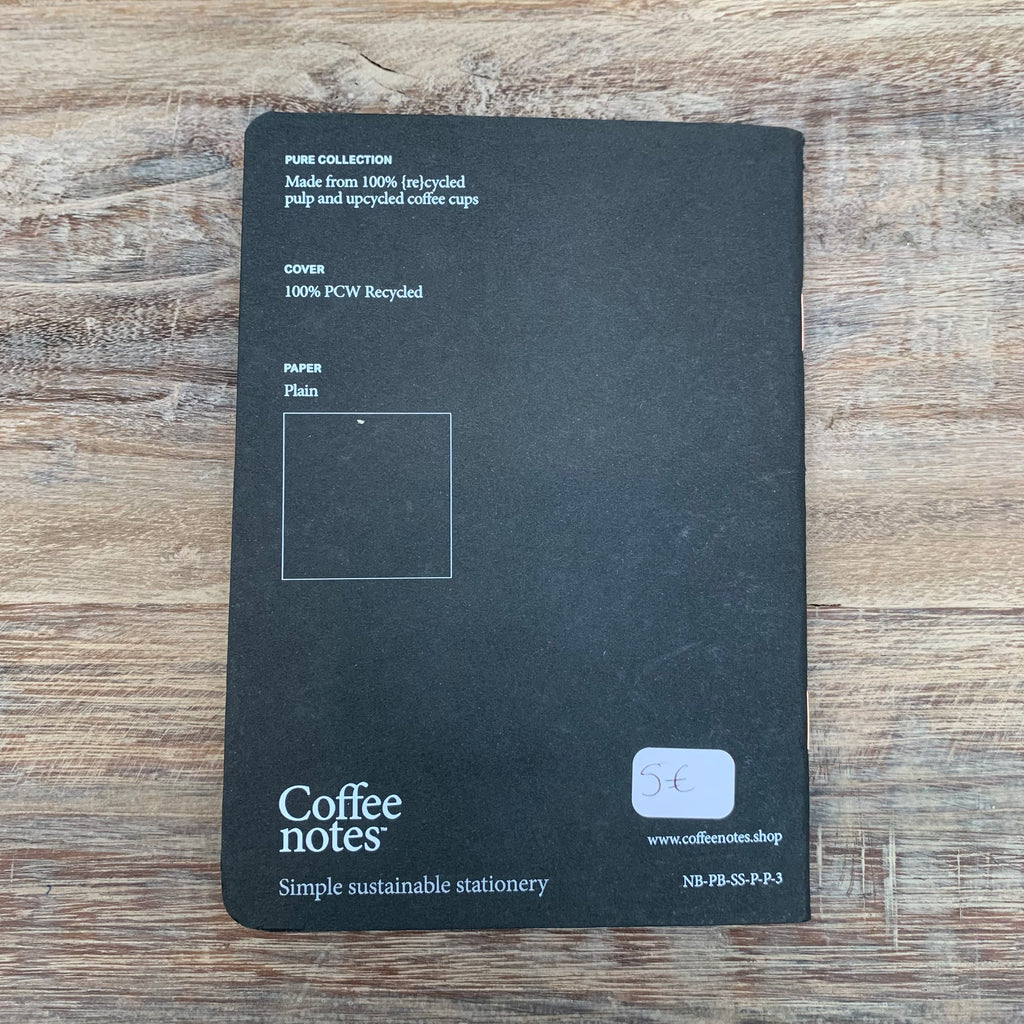 Carnet de poche Coffeenotes - Pure gris Pointillés