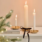 Ib Laursen, Bougeoir en métal - Beige