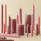Ib Laursen, Lot de 3 bougies chandelle - Rose