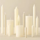 Ib Laursen, Lot de 5 petites bougies chandelle - Ivoire