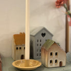 Ib Laursen, Bougeoir pour bougies fines en métal - Beige