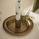 Ib Laursen, Bougeoir pour bougies fines en métal - Bronze