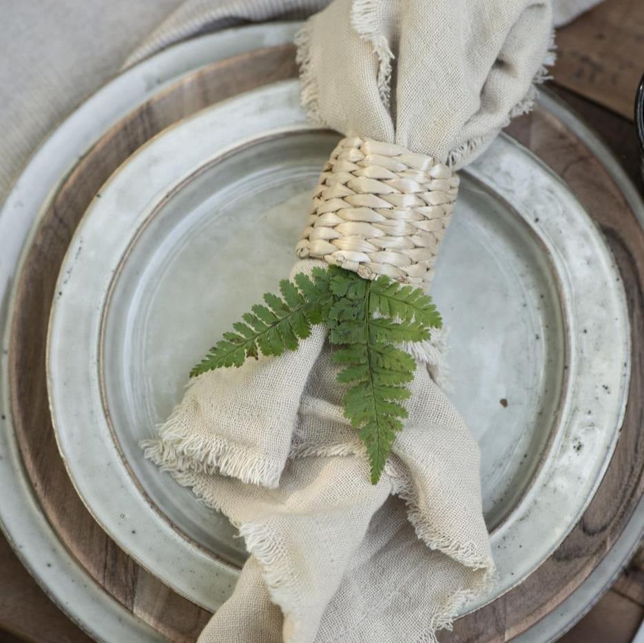 Ib Laursen, Lot de 2 serviettes de table - Sable