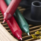 Ib Laursen, Lot de 3 bougies chandelle - Dark Grey