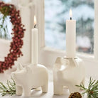 Ib Laursen, Lot de 5 bougies chandelle - Blanche