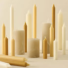 Ib Laursen, Lot de 5 petites bougies chandelle - Ivoire