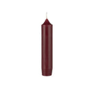 Ib Laursen, Lot de 5 bougies chandelle - Rouge Bordeaux