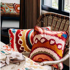 Jamini Design, Housse de coussin - Nala Fuchsia- Carré 40x40