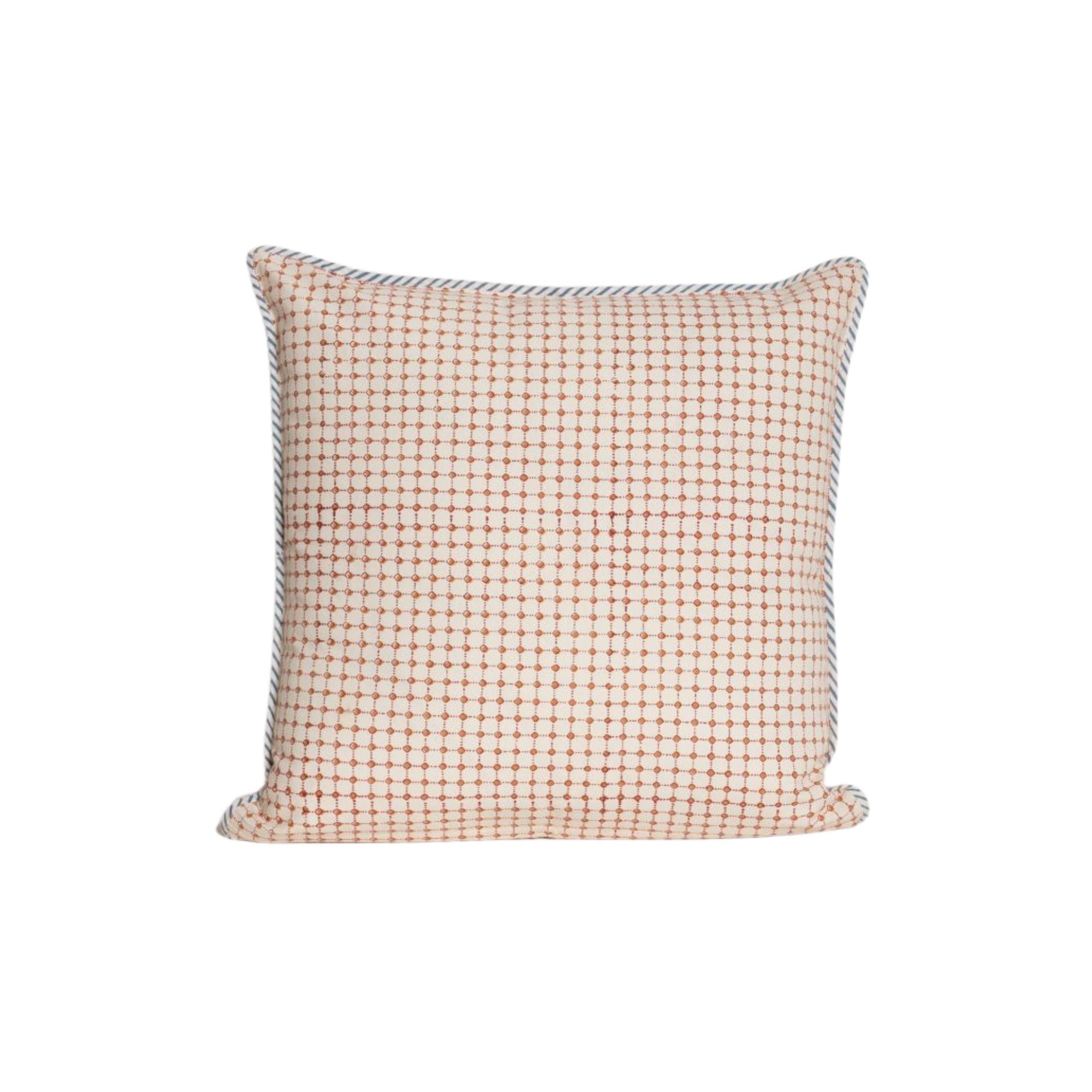 Jamini Design, Housse de coussin 40x40- Anima Coral