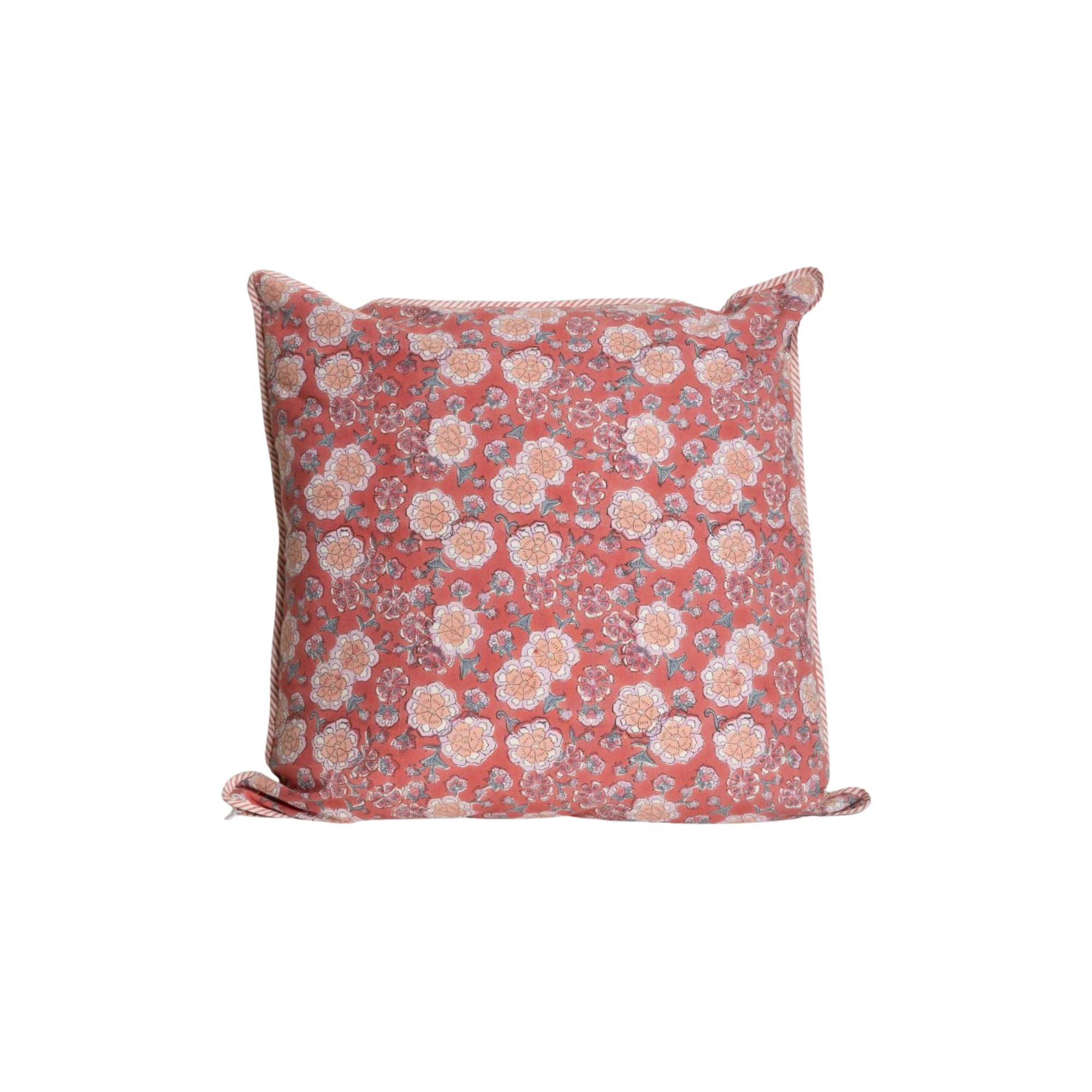 Jamini Design, Housse de coussin 60x60- Dalia Coral