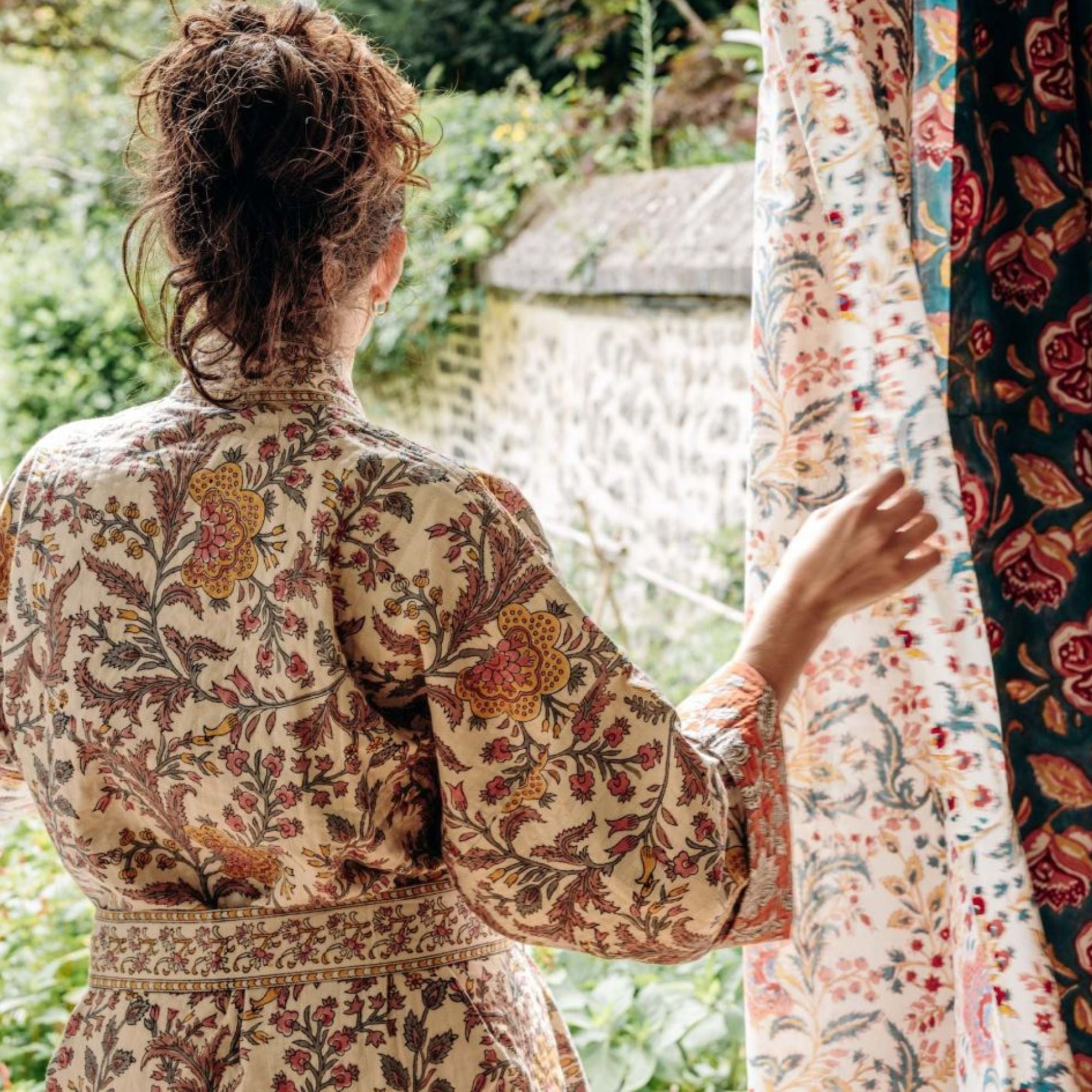 Jamini Design, Kimono matelassé - Archana Coral