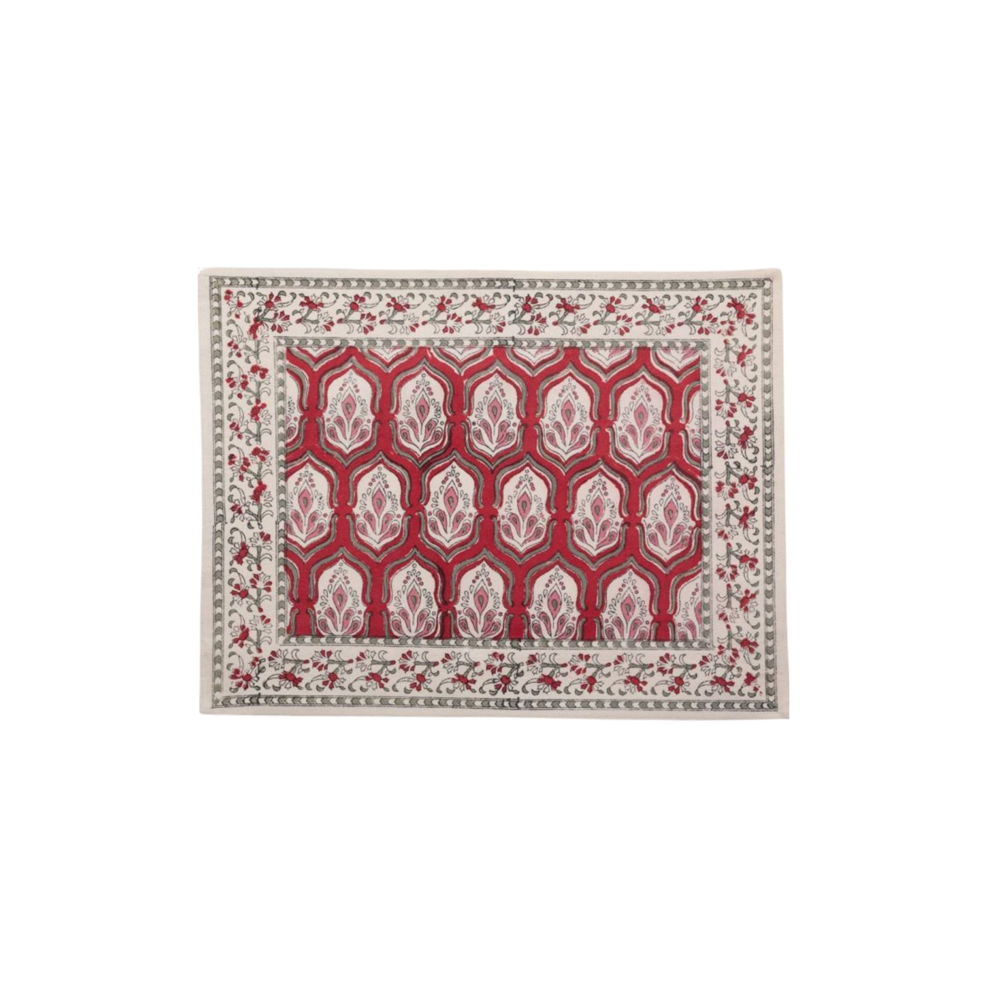 Jamini Design, Set de table - Pranjal Fucshia