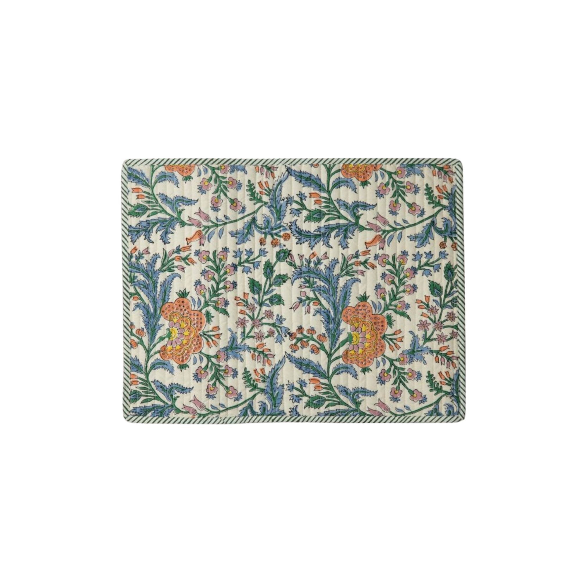 Jamini Design, Set de table matelassé - Archana Orange