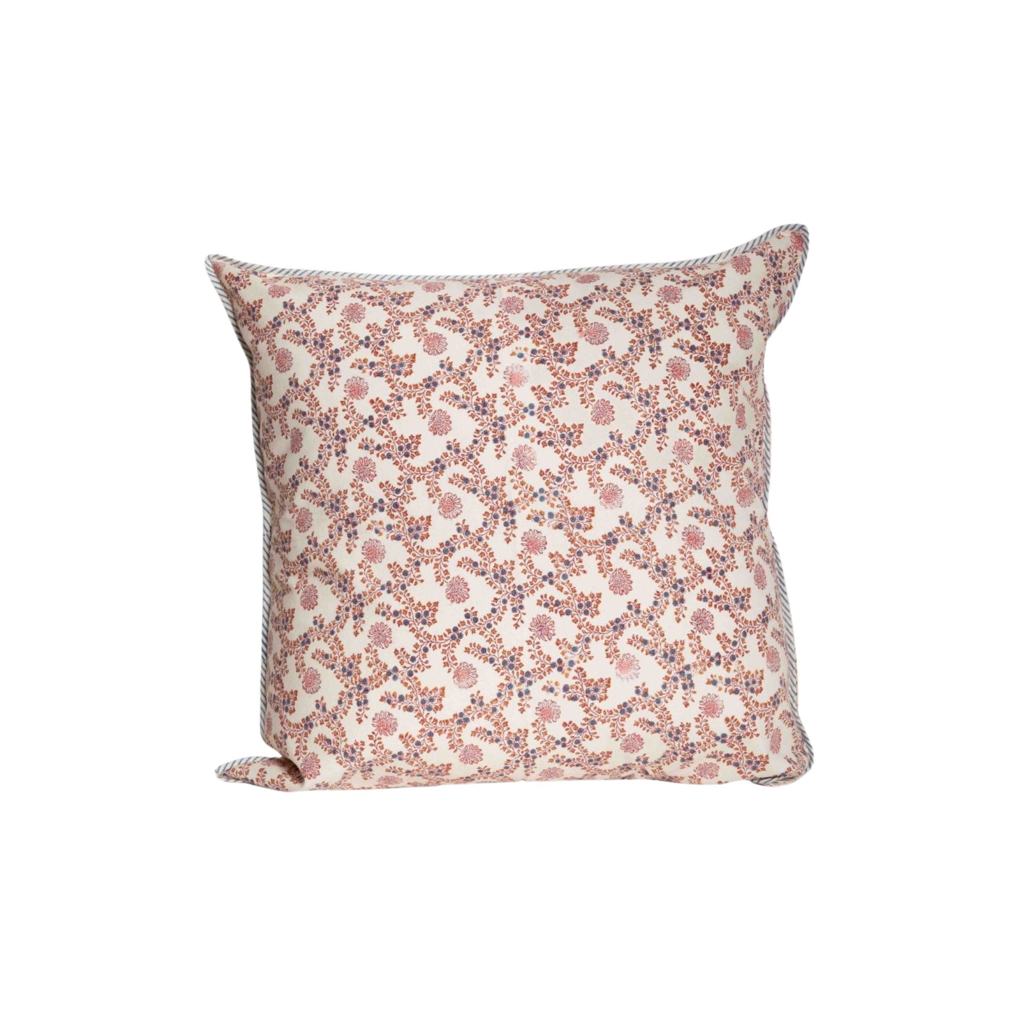 Jamini Design, Housse de coussin 60x60- Anima Coral