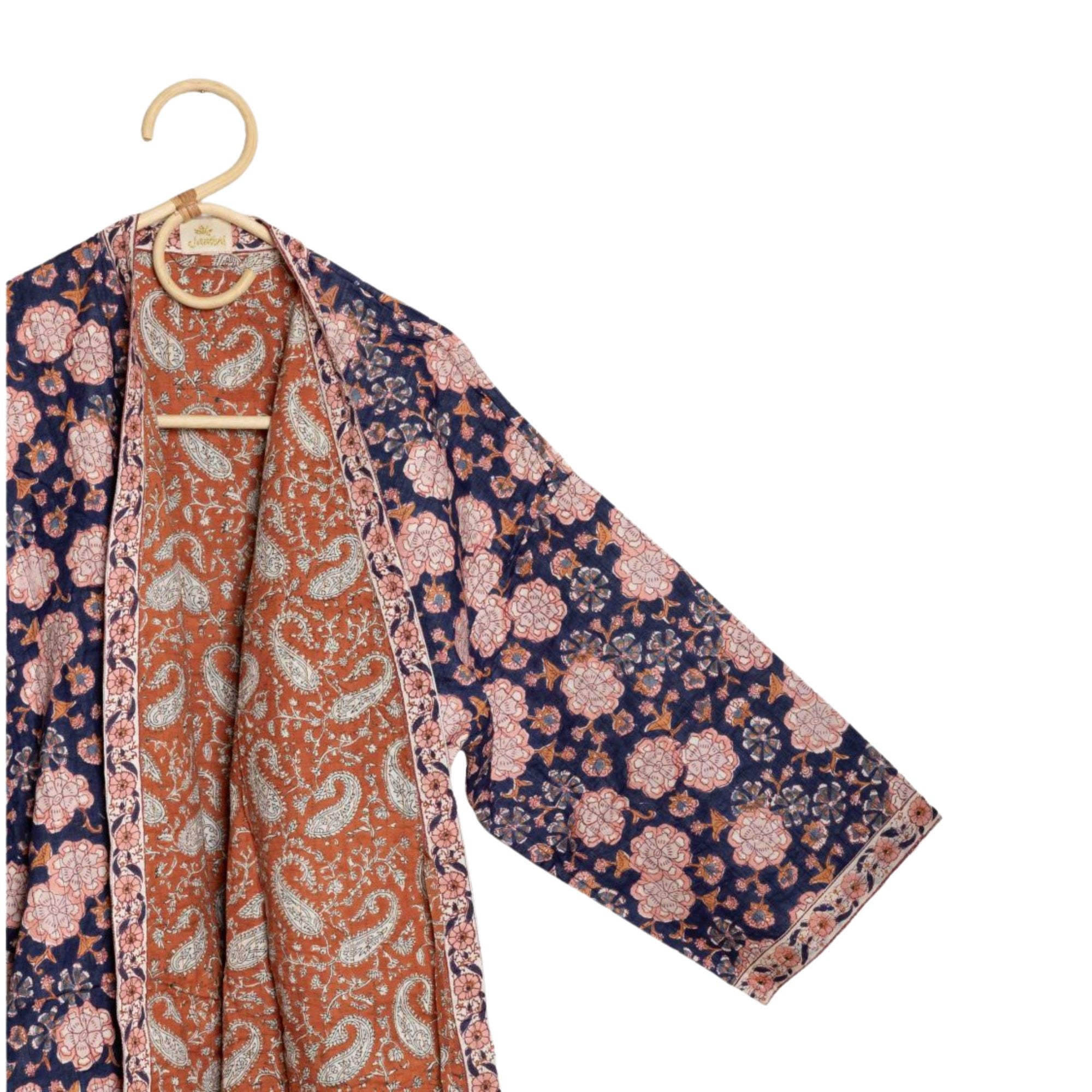 Jamini Design, Kimono matelassé - Dalia Navy