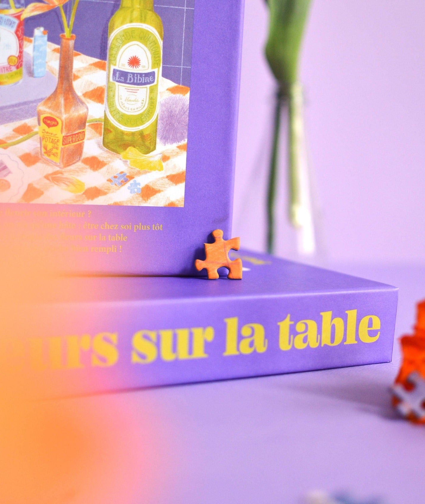 Jour Férié, Puzzle 1000 pièces - Des fleurs sur la table