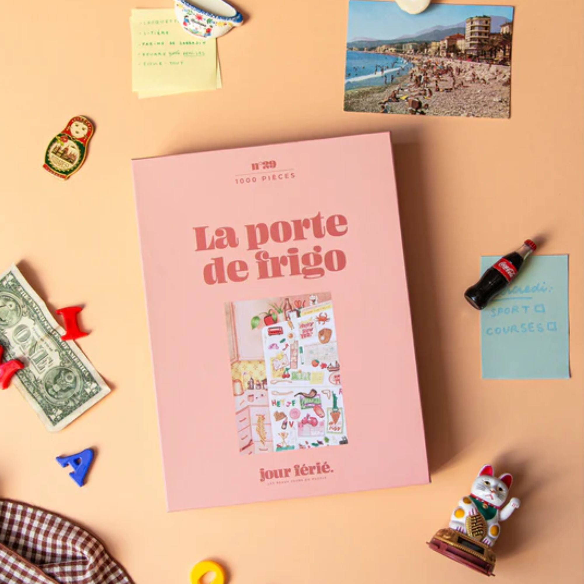 Jour Férié, Puzzle 1000 pièces - La porte de frigo