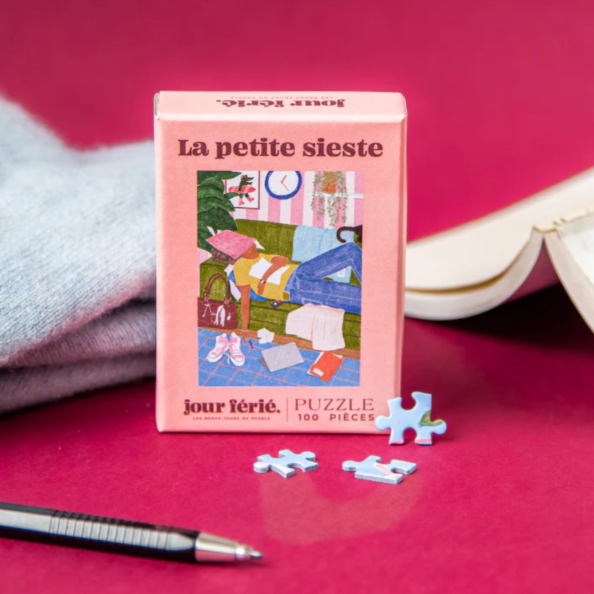 Jour Férié, Puzzle 100 pièces - La petite sieste