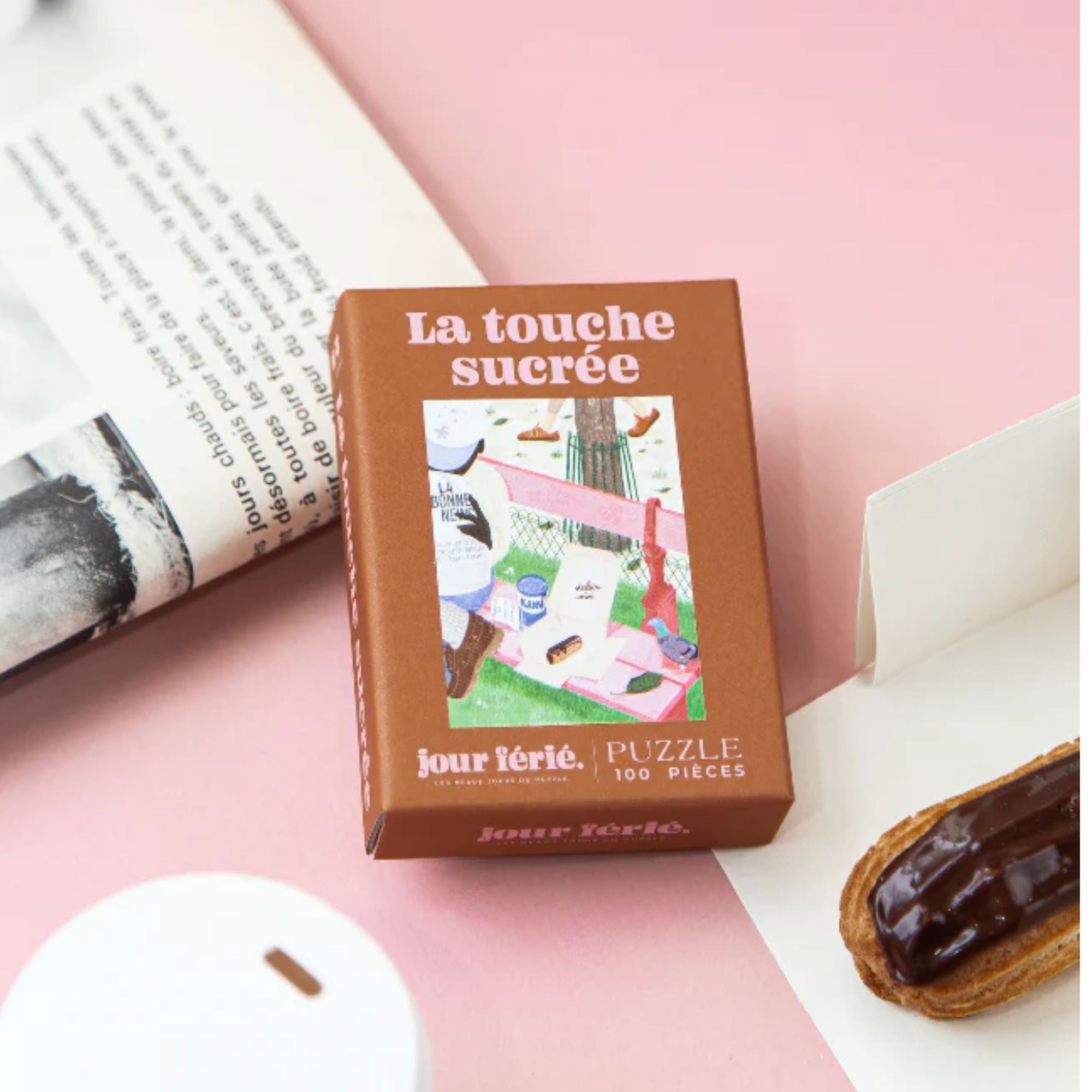 Jour Férié, Puzzle 100 pièces - La touche sucrée