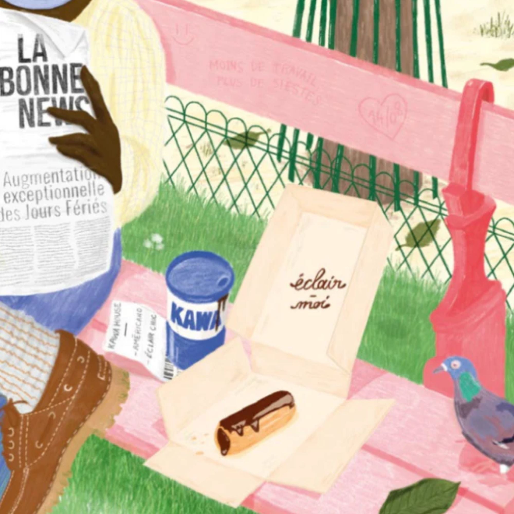 Jour Férié, Puzzle 100 pièces - La touche sucrée