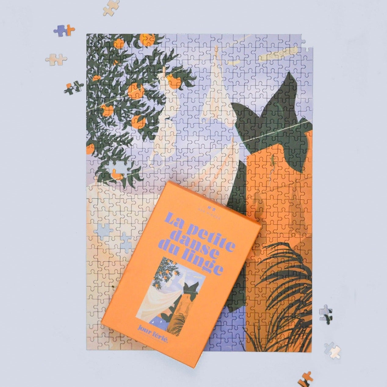 Jour Férié, Puzzle 500 pièces - La petite danse du linge