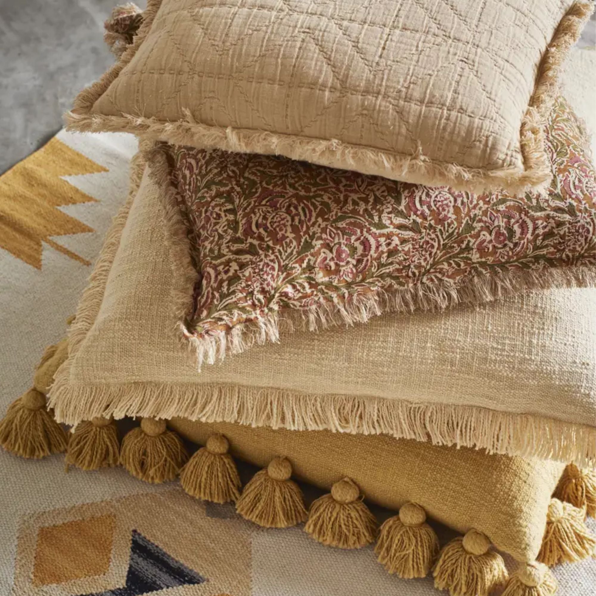 Madam Stoltz, Housse de coussin 50x50 - Honey