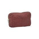 Madam Stoltz, Trousse matelassé - Acajou