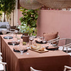 Magic Linen, Nappe en lin 150x250 - Chocolate Brown