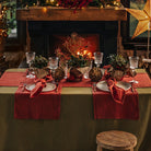 Magic Linen, Nappe en lin 150x250 - Olive